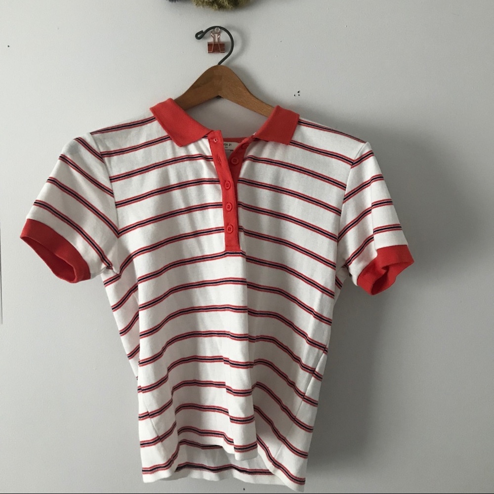 Cropped polo